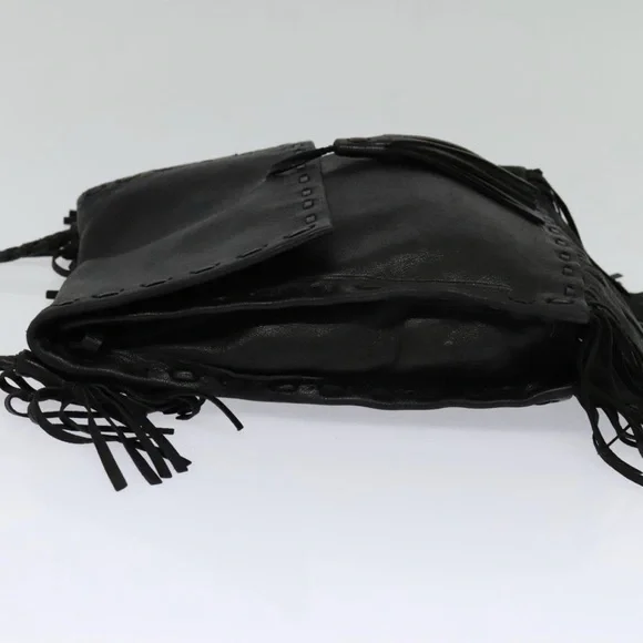 Rare PRADA Black Leather Crossbody Bag - 100% authentic